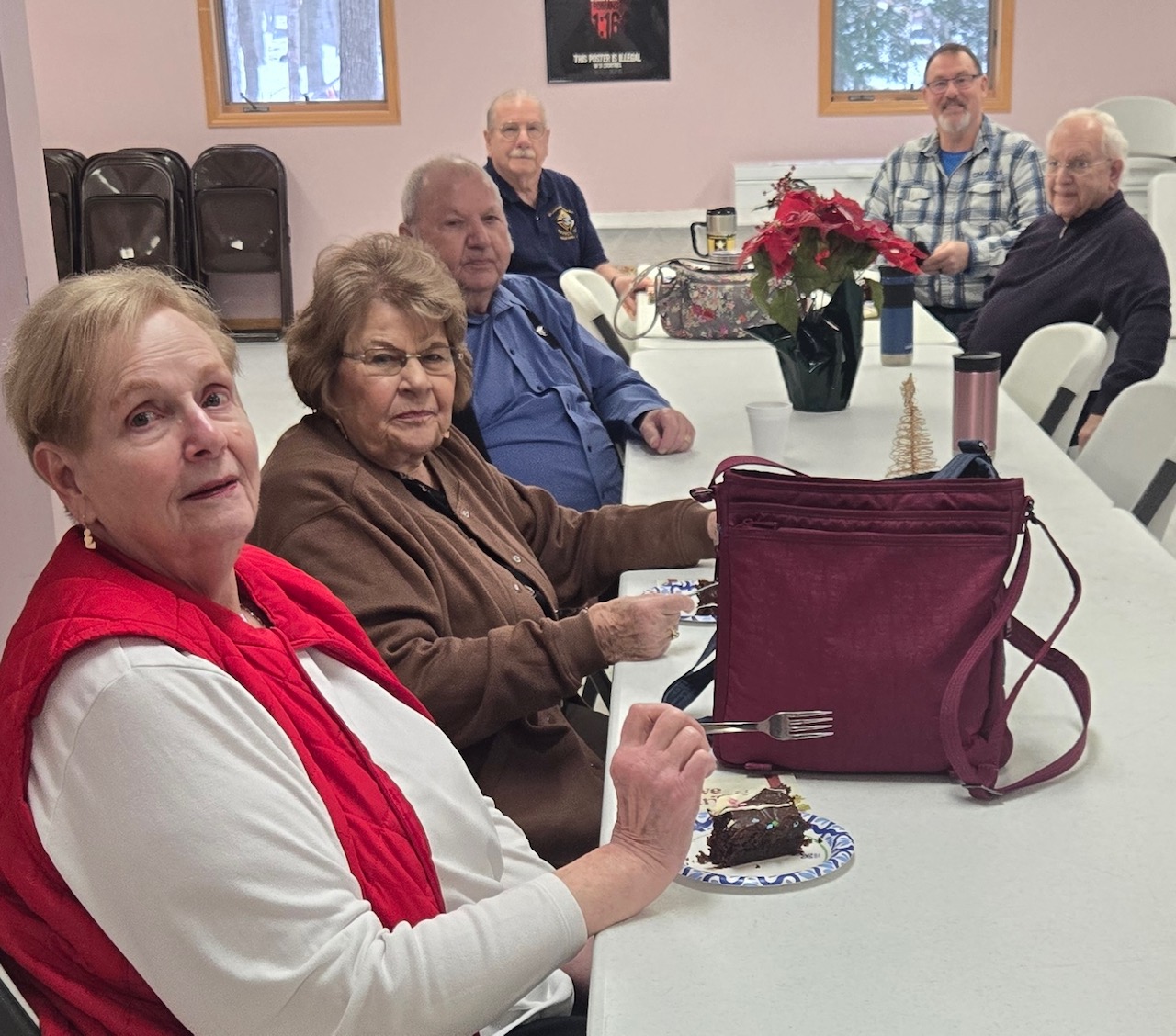Church fellowship gathering at Cornerstone.